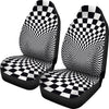 Optical Illusion Projection Torus2 Universal Fit Car Seat Covers