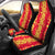 Orange Hibiscus Pattern Print Design HB018 Universal Fit Car Seat Covers-JorJune