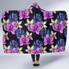 Orchid Pattern Print Design OR010 Hooded Blanket-JORJUNE.COM