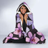 Orchid Pattern Print Design OR08 Hooded Blanket-JORJUNE.COM