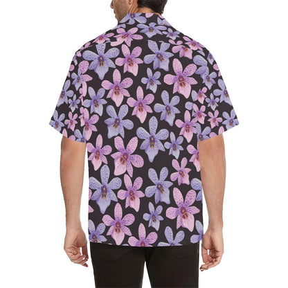 Orchid Pattern Print Design OR08 Men Hawaiian Shirt-JorJune