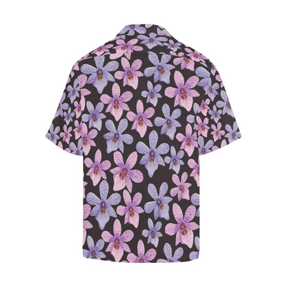 Orchid Pattern Print Design OR08 Men Hawaiian Shirt-JorJune