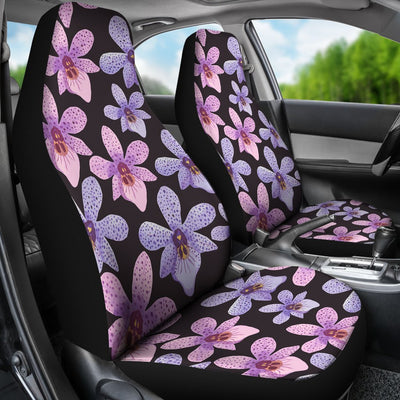 Orchid Pattern Print Design OR08 Universal Fit Car Seat Covers-JorJune