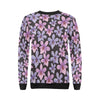 Orchid Pattern Print Design OR08 Women Long Sleeve Sweatshirt-JorJune
