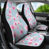 Orchid Pink Pattern Print Design OR01 Universal Fit Car Seat Covers-JorJune