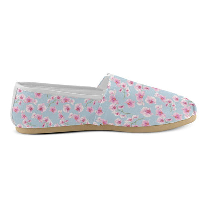 Orchid Pink Pattern Print Design OR01 Women Casual Shoes-JorJune.com