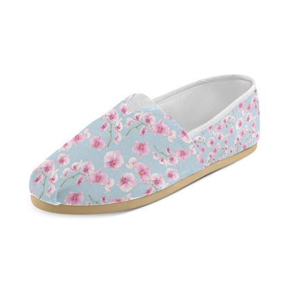 Orchid Pink Pattern Print Design OR01 Women Casual Shoes-JorJune.com