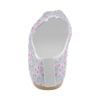 Orchid Pink Pattern Print Design OR01 Women Casual Shoes-JorJune.com
