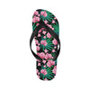 Orchid Pink Pattern Print Design OR06 Flip Flops-JorJune