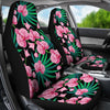 Orchid Pink Pattern Print Design OR06 Universal Fit Car Seat Covers-JorJune