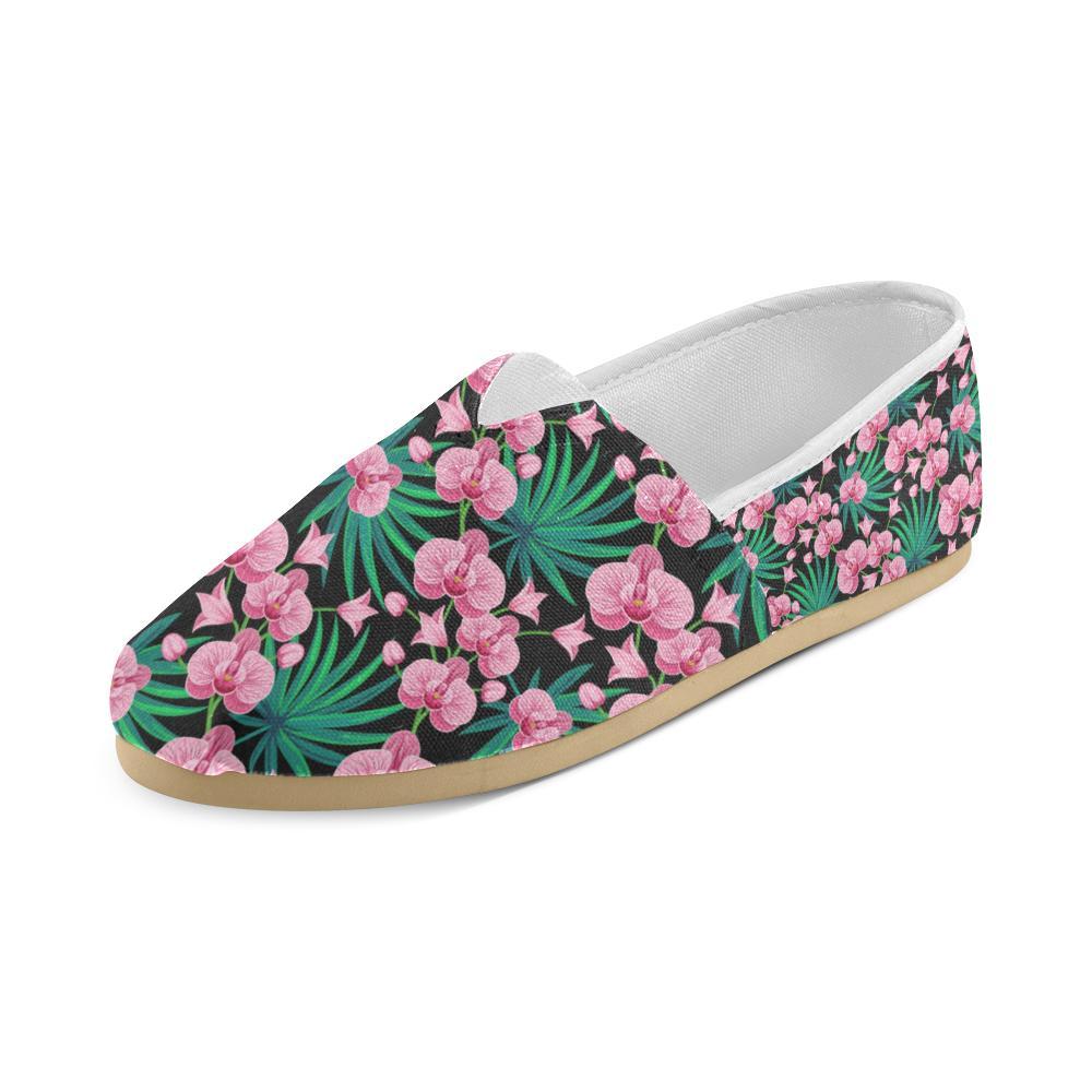 Orchid Pink Pattern Print Design OR06 Women Casual Shoes-JorJune.com