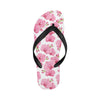 Orchid Pink Pattern Print Design OR07 Flip Flops-JorJune