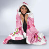 Orchid Pink Pattern Print Design OR07 Hooded Blanket-JORJUNE.COM