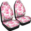 Orchid Pink Pattern Print Design OR07 Universal Fit Car Seat Covers-JorJune