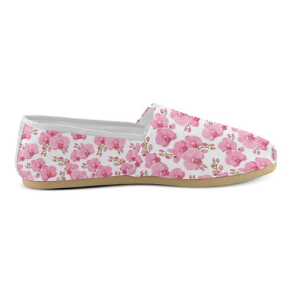 Orchid Pink Pattern Print Design OR07 Women Casual Shoes-JorJune.com