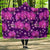 Orchid Purple Pattern Print Design OR02 Hooded Blanket-JORJUNE.COM