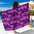 Orchid Purple Pattern Print Design OR02 Sarong Pareo Wrap-JORJUNE.COM