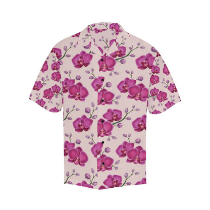 Orchid Purple Pattern Print Design OR04 Men Hawaiian Shirt-JorJune