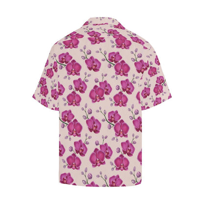 Orchid Purple Pattern Print Design OR04 Men Hawaiian Shirt-JorJune