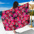 Orchid Red Pattern Print Design OR05 Sarong Pareo Wrap-JORJUNE.COM