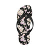 Orchid White Pattern Print Design OR03 Flip Flops-JorJune