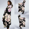 Orchid White Pattern Print Design OR03 Hooded Blanket-JORJUNE.COM