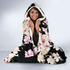 Orchid White Pattern Print Design OR03 Hooded Blanket-JORJUNE.COM