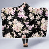 Orchid White Pattern Print Design OR03 Hooded Blanket-JORJUNE.COM