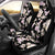 Orchid White Pattern Print Design OR03 Universal Fit Car Seat Covers-JorJune