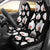 Orchid White Pattern Print Design OR09 Universal Fit Car Seat Covers-JorJune