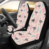 Ostrich Pattern Print Design 03 Car Seat Covers (Set of 2)-JORJUNE.COM