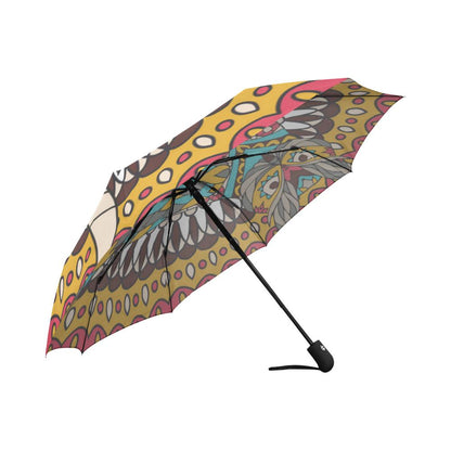 Owl Colorful Automatic Foldable Umbrella