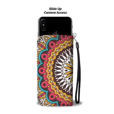 Owl Colorful Wallet Phone Case