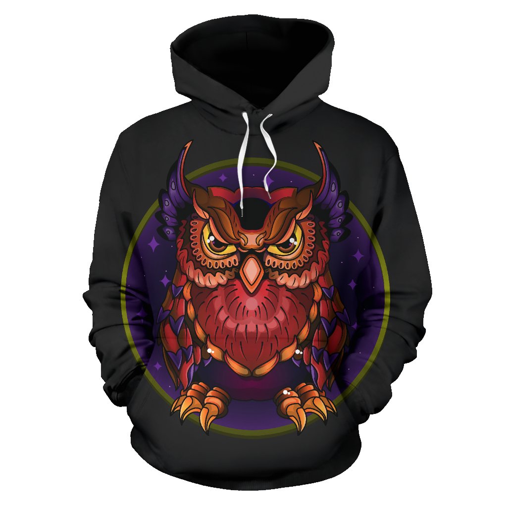 Owl Magic All Over Print Hoodie