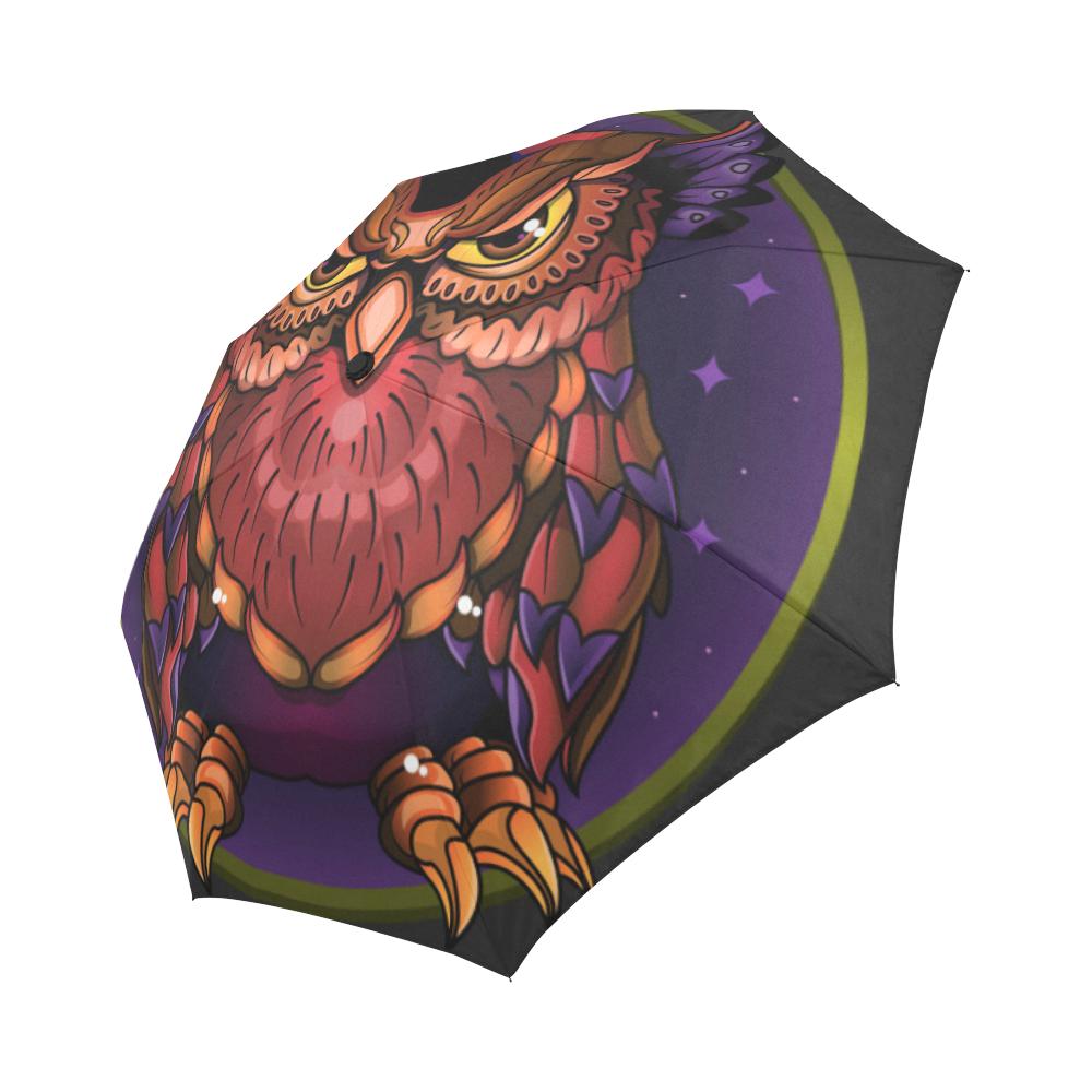 Owl Magic Automatic Foldable Umbrella