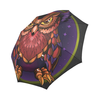 Owl Magic Automatic Foldable Umbrella