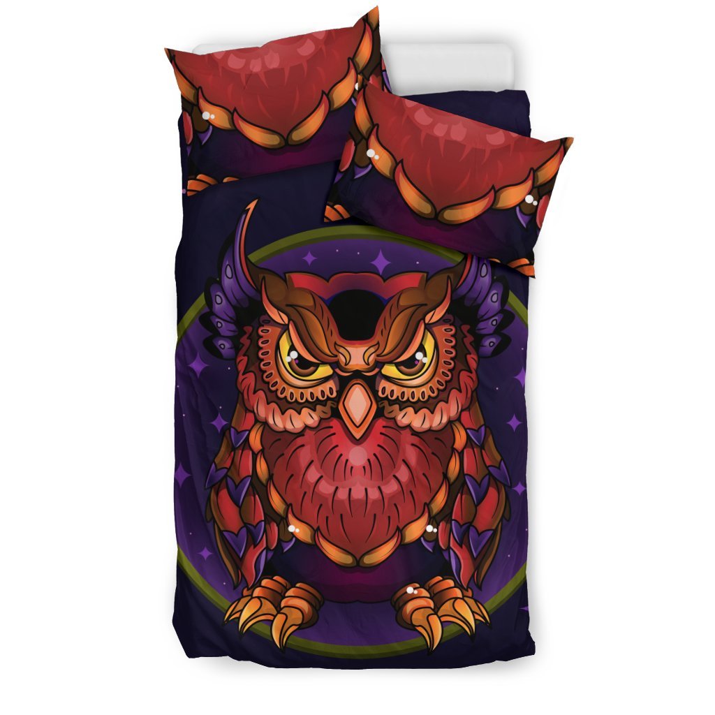 Owl Magic Duvet Cover Bedding Set