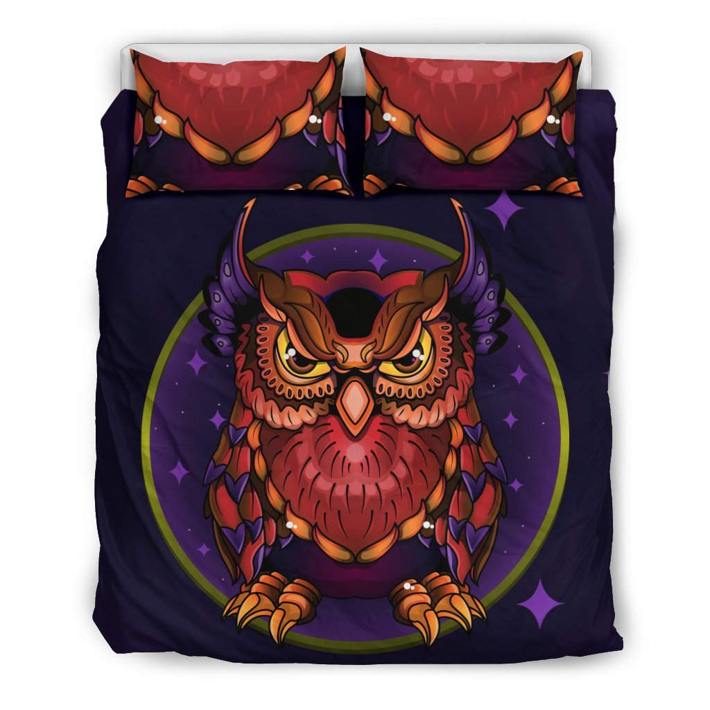 Owl Magic Duvet Cover Bedding Set