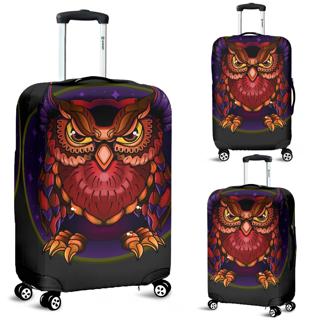 Owl Magic Luggage Cover Protector