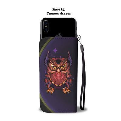 Owl Magic Wallet Phone Case