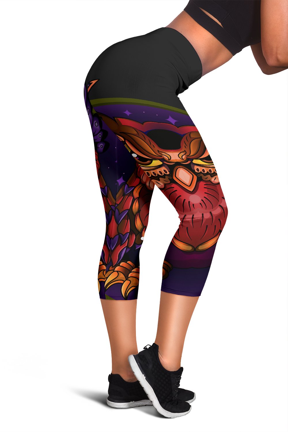 Owl Magic Women Capris