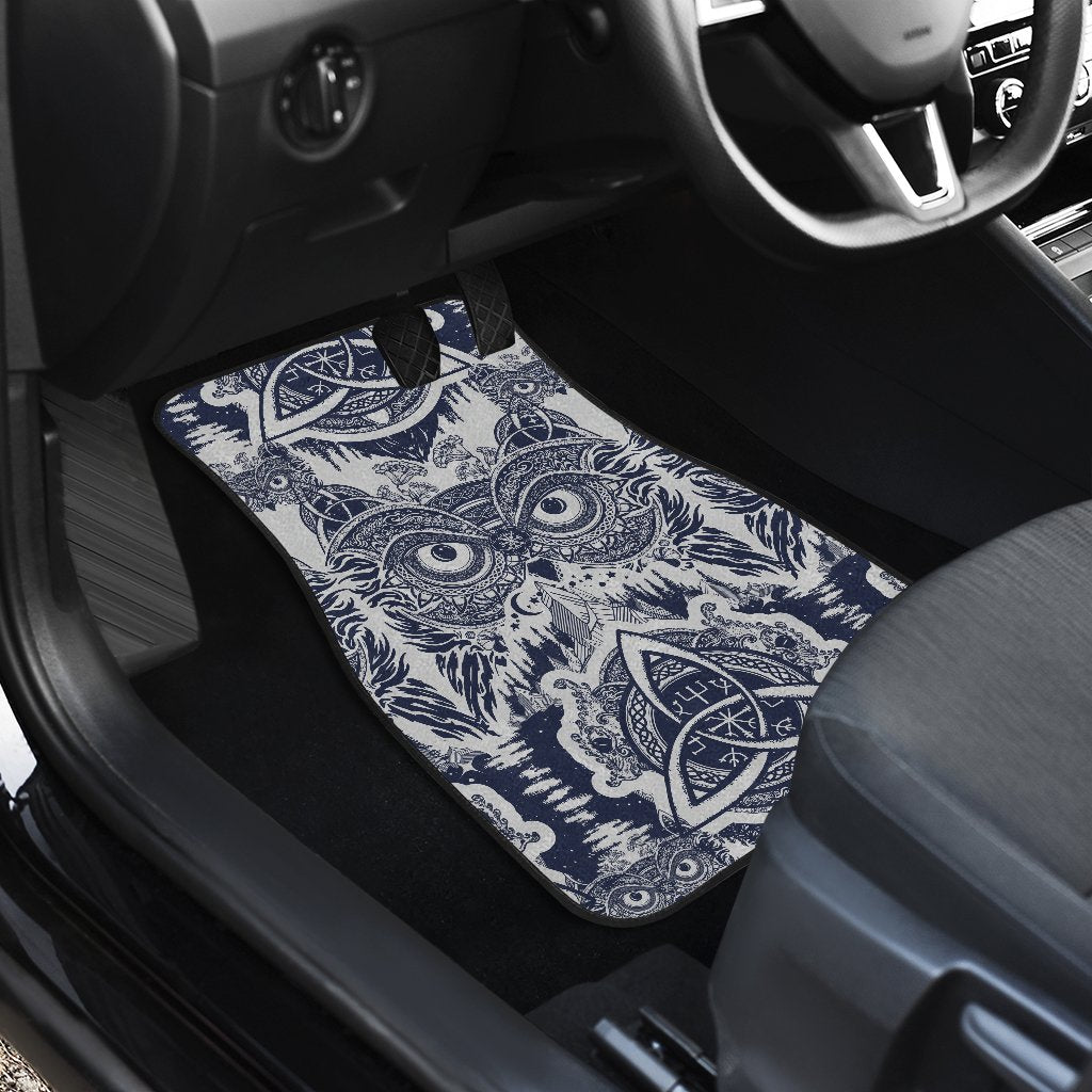 Owl Ornamental Car Floor Mats