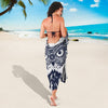 Owl Ornamental Beach Sarong Pareo Wrap