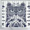 Owl Ornamental Shower Curtain
