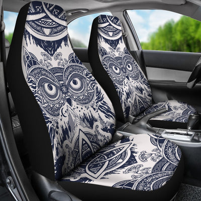 Owl Ornamental Universal Fit Car Seat Covers