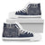 Owl Ornamental Women High Top Canvas Shoes