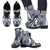 Owl Ornamental Women & Men Leather Boots