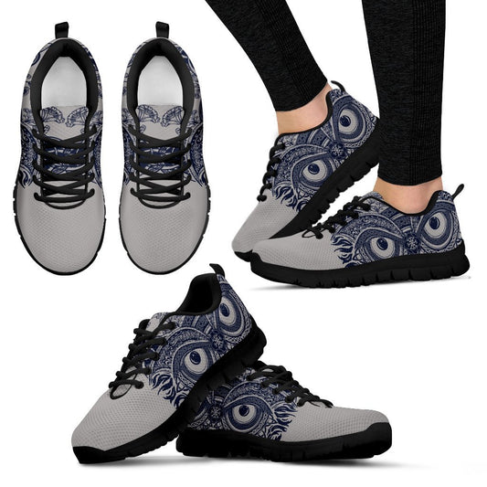 Owl Ornamental Women Sneakers