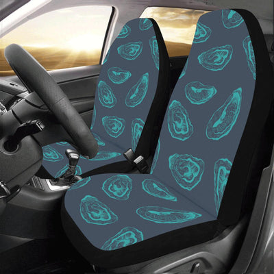 Oyster Pattern Print Design 01 Car Seat Covers (Set of 2)-JORJUNE.COM