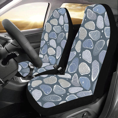 Oyster Pattern Print Design 02 Car Seat Covers (Set of 2)-JORJUNE.COM